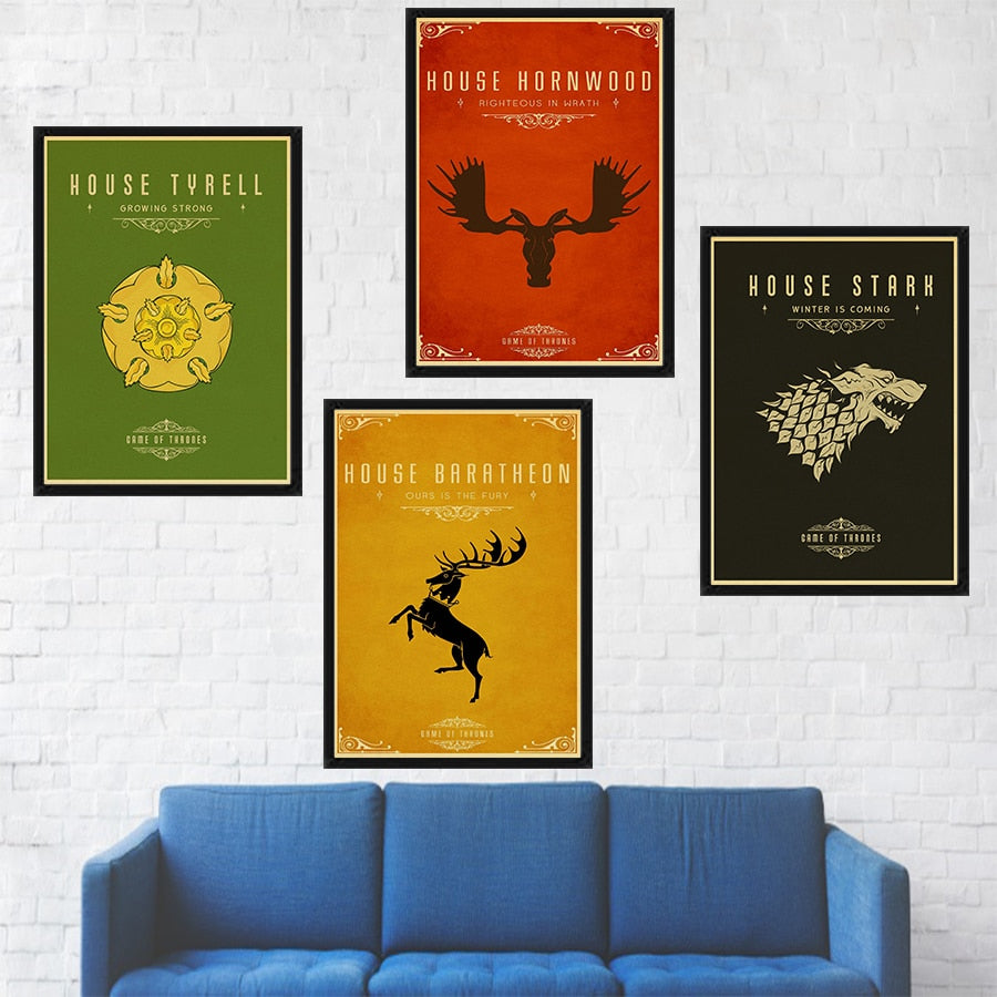 Game of Thrones kraft paper