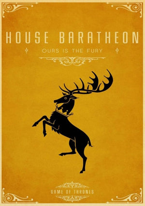 Game of Thrones kraft paper