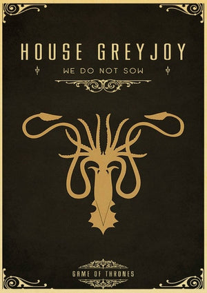 Game of Thrones kraft paper