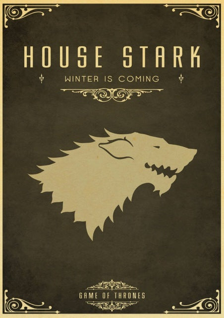 Game of Thrones kraft paper