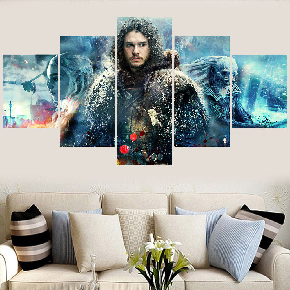 5 Piece Game of Thrones Movie  Posters