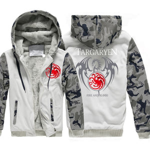 Game of Thrones Targaryen Fire & Blood  Hoodies